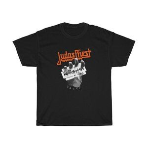JUDAS PRIEST Unisex Heavy Cotton Tee T-Shirt Size S to 5XL
